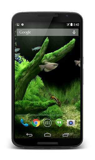 Virtual Aquarium 3D Wallpaper screenshot 1