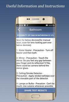 Hidden Spy Camera Detector screenshot 6