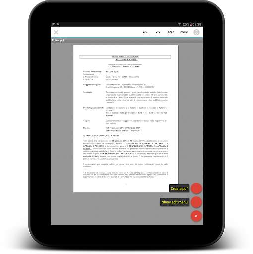 EDITOR TEXT FOR PDF screenshot 11