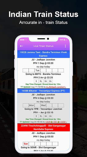Live Rail Enquiry - PNR Status, Live Train Status screenshot 5