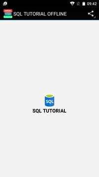 SQL TUTORIAL OFFLINE APP скриншот 1