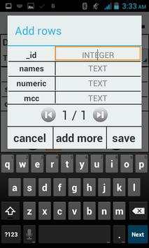 SQLite Editor Lite screenshot 1