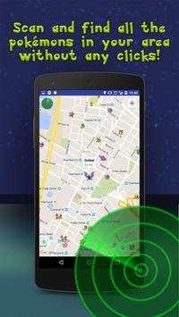 Poké Scanner - Nearby Pokemon screenshot 1