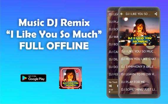 Music DJ I Like You So Much Offline - DJ Tiktok screenshot 1