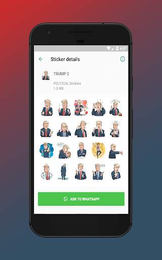 👔 Politician Stickers for Whatsapp- WAStickerApps screenshot 2