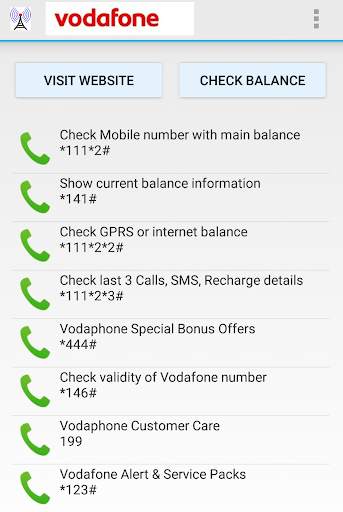 Indian Mobile Operator Codes screenshot 3
