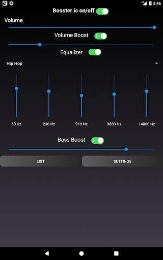 Volume Booster, Equalizer and Bass Boost for Music screenshot 13