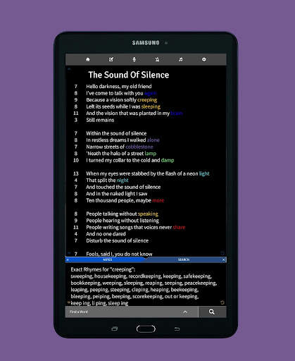 Lyric Notepad - Song Writing screenshot 16