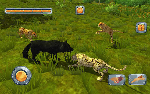 Wild cheetah family simulator screenshot 3