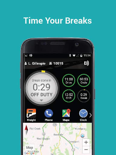 BigRoad Trucking Logbook App screenshot 2