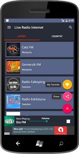Live Radio Internet screenshot 2