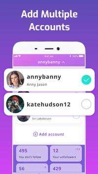 Unfollowers for Instagram and followers analyzer screenshot 2