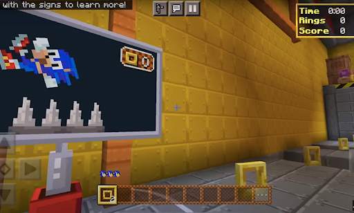 mod sonic skin for minecraft screenshot 4