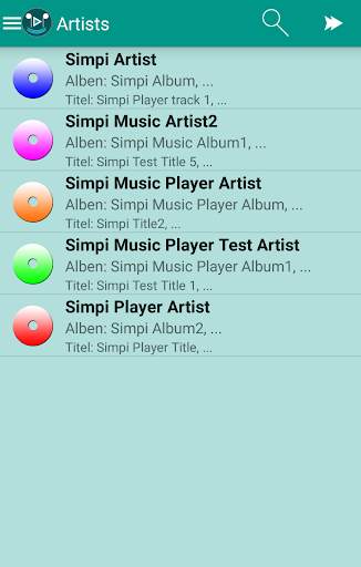 Simpi Music Player screenshot 2