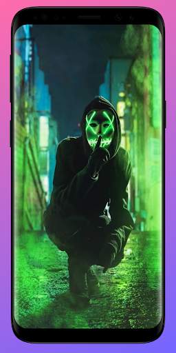 LED Purge Mask Wallpapers HD screenshot 5