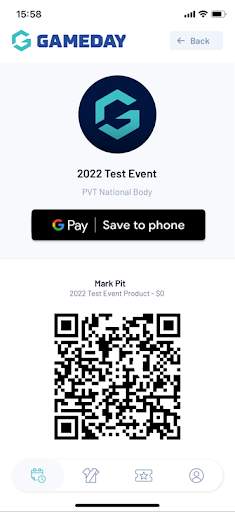 GameDay App screenshot 6