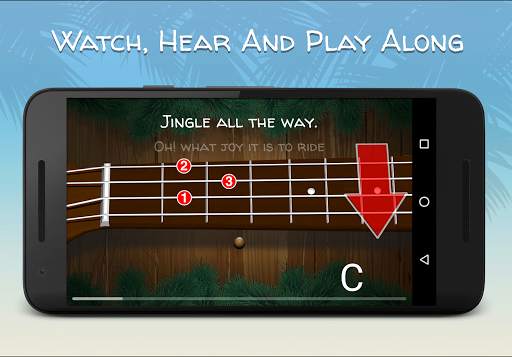 Ukulele Christmas Songs Lite screenshot 1