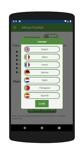 African Football Live screenshot 3