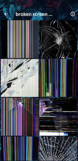 broken screen wallpaper screenshot 2