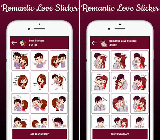 Valentine's Day Stickers Love screenshot 5