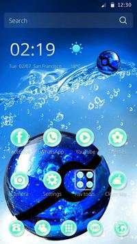 Blue Pokeball Theme screenshot 1