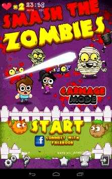 Zombie vs Finger screenshot 1