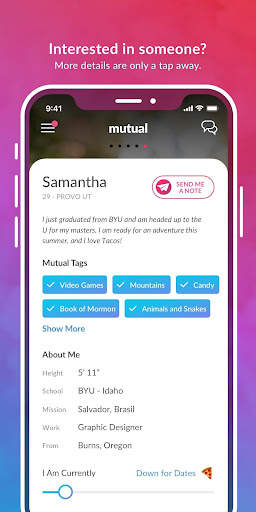 Mutual - LDS Dating screenshot 3
