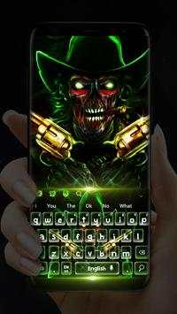 Skull Gun Keyboard screenshot 1