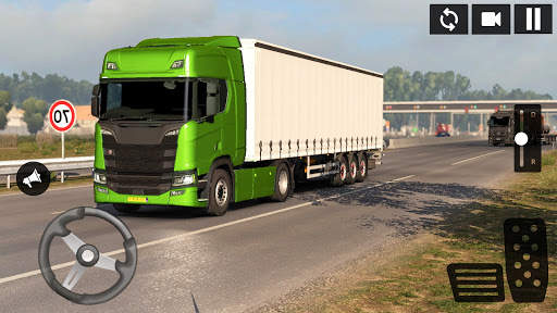 Camión Simulador: Camión T arruga colina Carretera screenshot 1