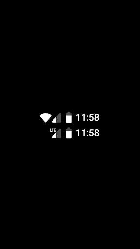 Oreo Status Bar Icons Komponent screenshot 3