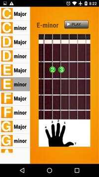 EASY Guitar Chords Chart Basic screenshot 3