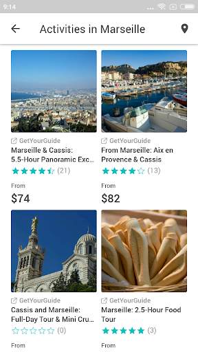 Marsella Travel Guide in English with map screenshot 4