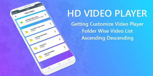 HD Video Player & Status Saver - All Format Videos screenshot 2