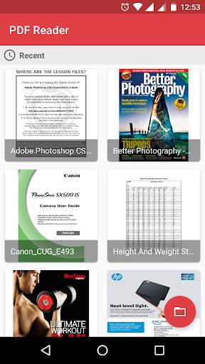 PDF Reader screenshot 1
