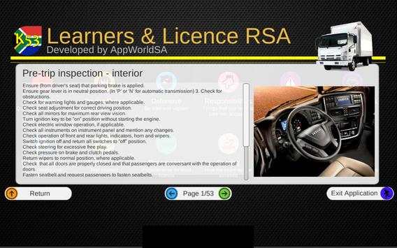 K53 Learners & Licence RSA screenshot 21