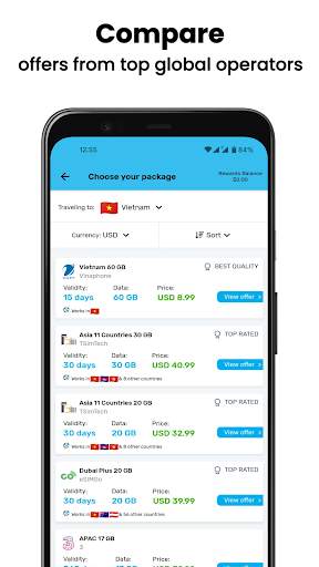 MobiMatter: eSIM Marketplace screenshot 2