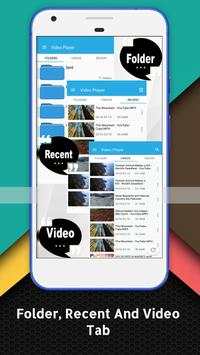 Blue Video Player - Play HD Video 1 تصوير الشاشة