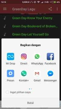 GreenDay Lagu kompilasi screenshot 2