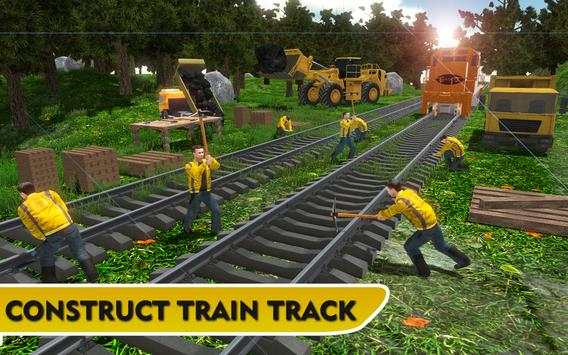Real Railway Track Construction Simulator 2017 screenshot 1