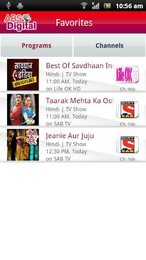ABS Play: a tv guide app screenshot 8