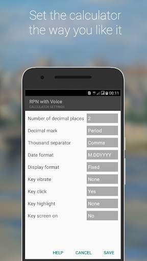 S3 RPN Calculator with Voice 5 تصوير الشاشة