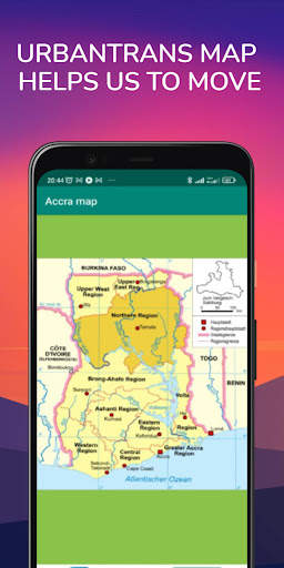 Accra map screenshot 3