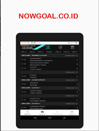 Nowgoal : Live score Hasil Bola Jadwal Sepak Bola screenshot 5