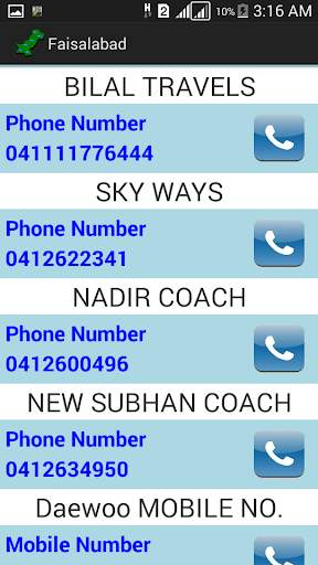 Pakistan Bus Stations screenshot 1