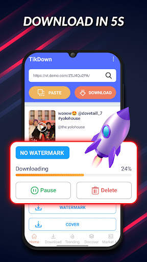 TikDown - Video Downloader TT screenshot 3