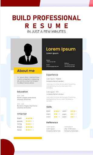 Cv Maker / Resume maker screenshot 7