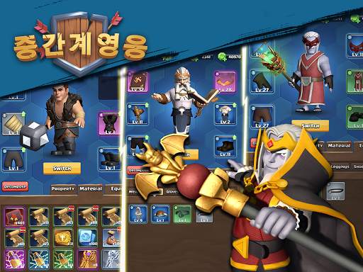 중간계 영웅: 한 손가락 컨트롤, 마법의 모험 액션 게임 screenshot 11