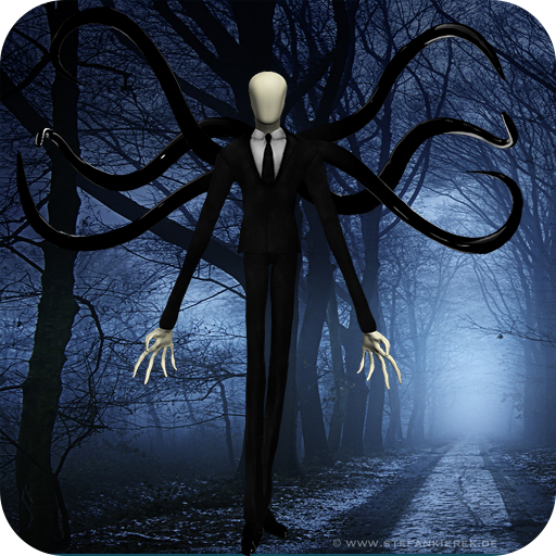 Scary Slender Man's Fake Chat And Video Call icon