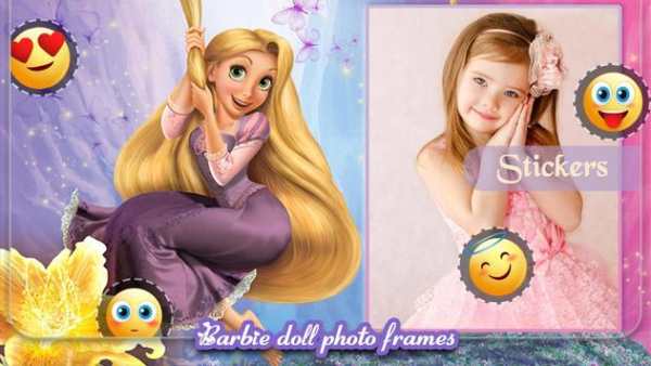 Barbie Doll Photo Frame 4 تصوير الشاشة