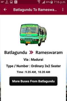 Batlagundu Bus Info screenshot 3